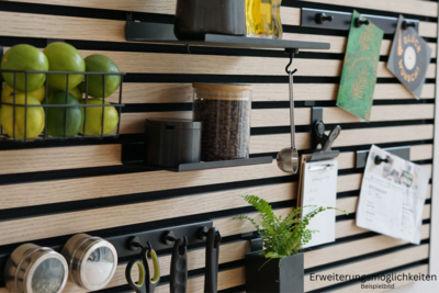 Zubehör Akustikpanele/Wandorganizer