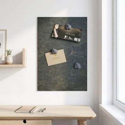 Magnetic board made of real slate - Green Inferno Magnetic board made of real slate - Green Inferno