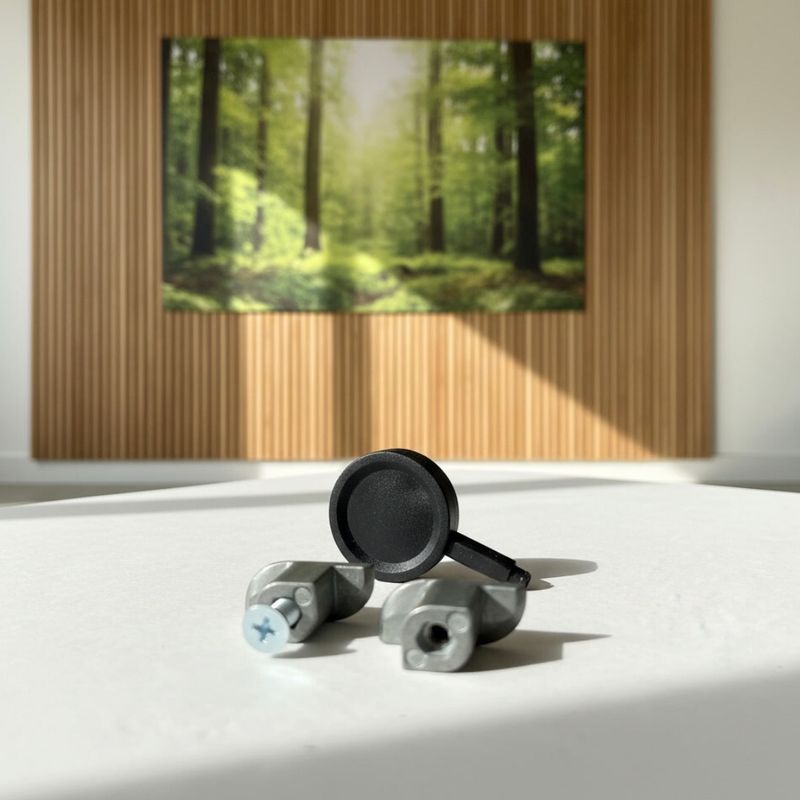 Bilderhaken Set für Akustikpaneele – ohne Bohren Bilderhaken Set für Akustikpaneele – ohne Bohren