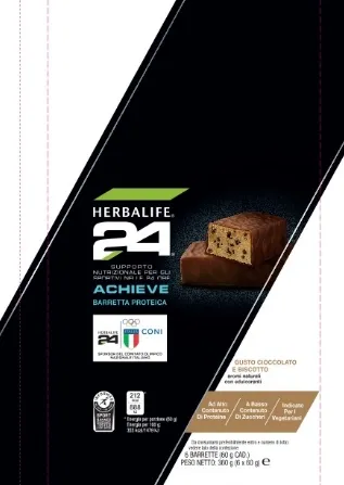 Barrette archivie dark gusto cioccolato e biscotto 6  da 60 gr