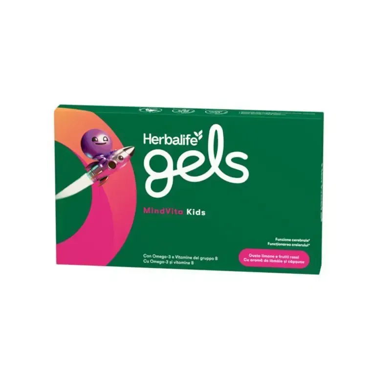 MindVita Kids Limone e frutti rossi 30 gelatine masticabili