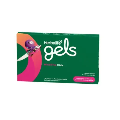 MindVita Kids Limone e frutti rossi 30 gelatine masticabili