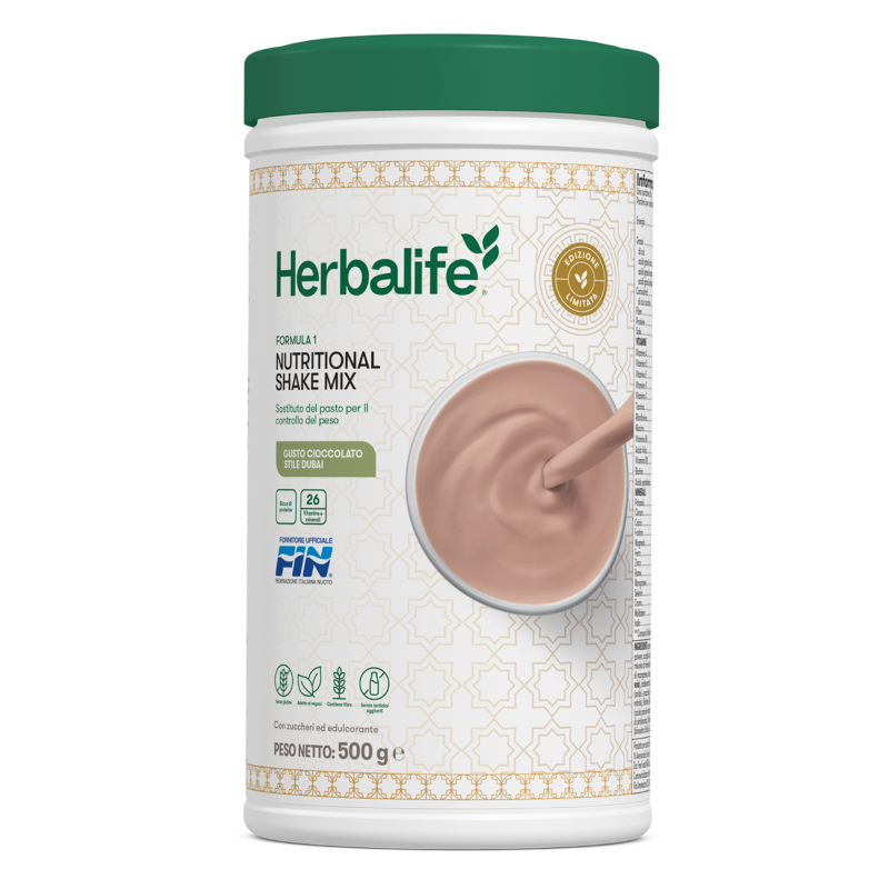 Formula 1 Nutritional Shake Mix gusto cioccolato stile dubai 500 g