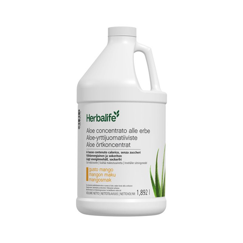 Aloe concentrato alle erbe gusto mango litri 1.892