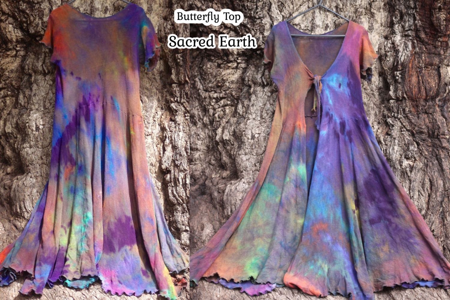 Sacred Earth Cotton Knit Butterfly Top returned by a beautiful customer -unworn - to raise funds for animals was $178