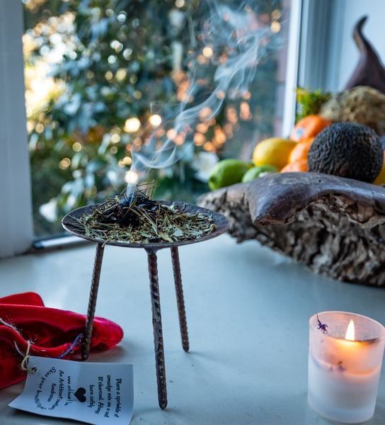 Funky Charcoal burners created from re-treasured metal and made with LOVE by Gill- allow 2 weeks - made to order