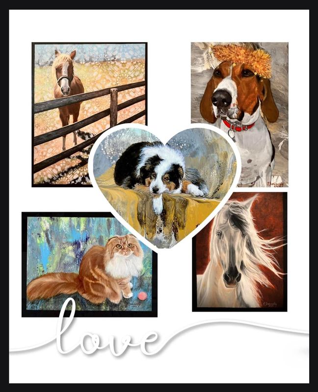 The most beautiful PET PORTRAIT is offered by PATRICE DONNELLY ART to help us raise funds. Purchase a gift certificate for someone you LOVE or get your own BELOVED pet painted