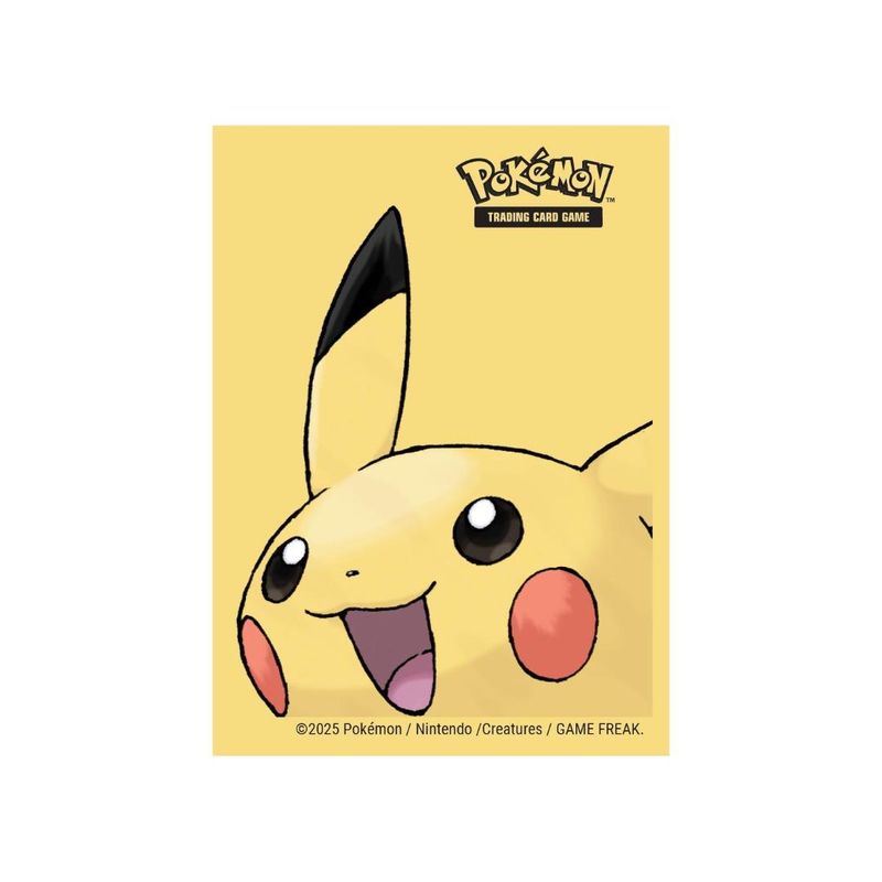 Sleeves 65 protège-cartes POKEMON Pikachu