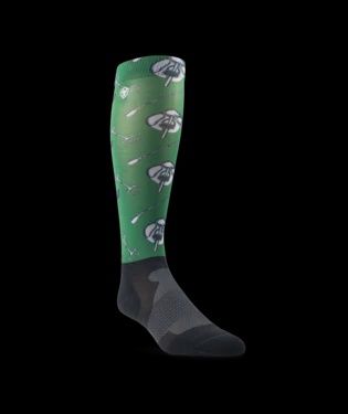 AriatTEK Slim Printed Socks