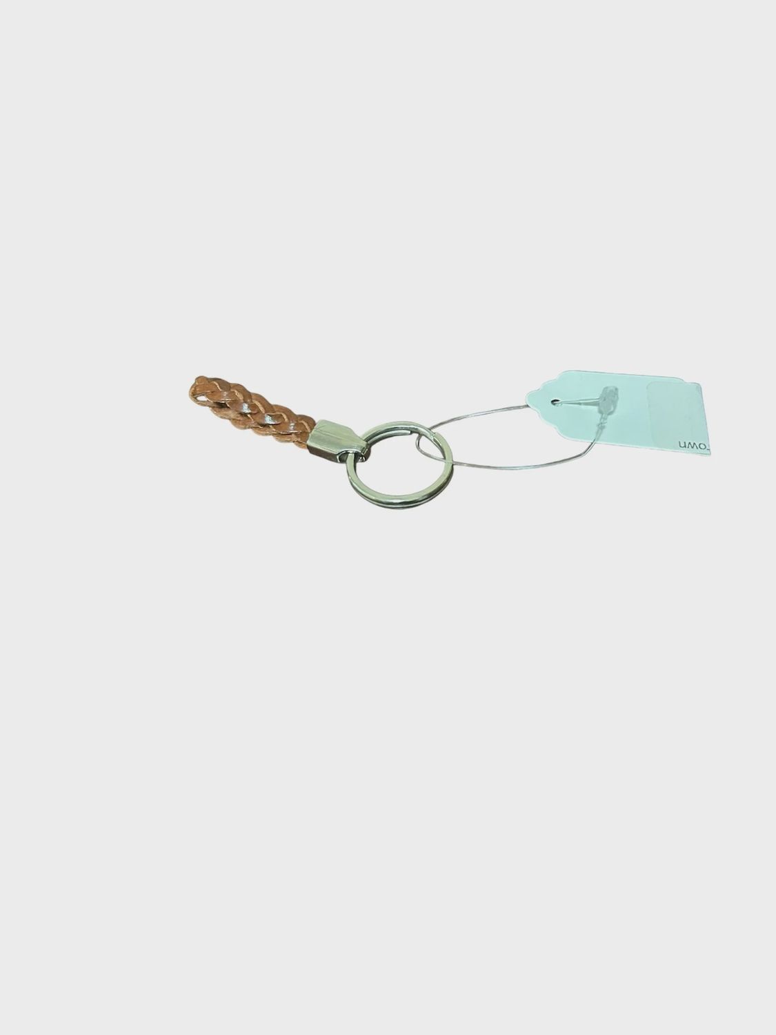 Brown Leather Key Chain by LiLo