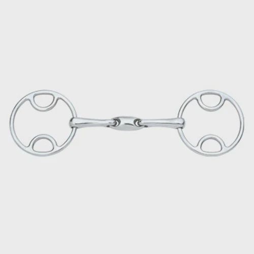 Centaur SS Loop Ring Oval Mouth Gag Bit
