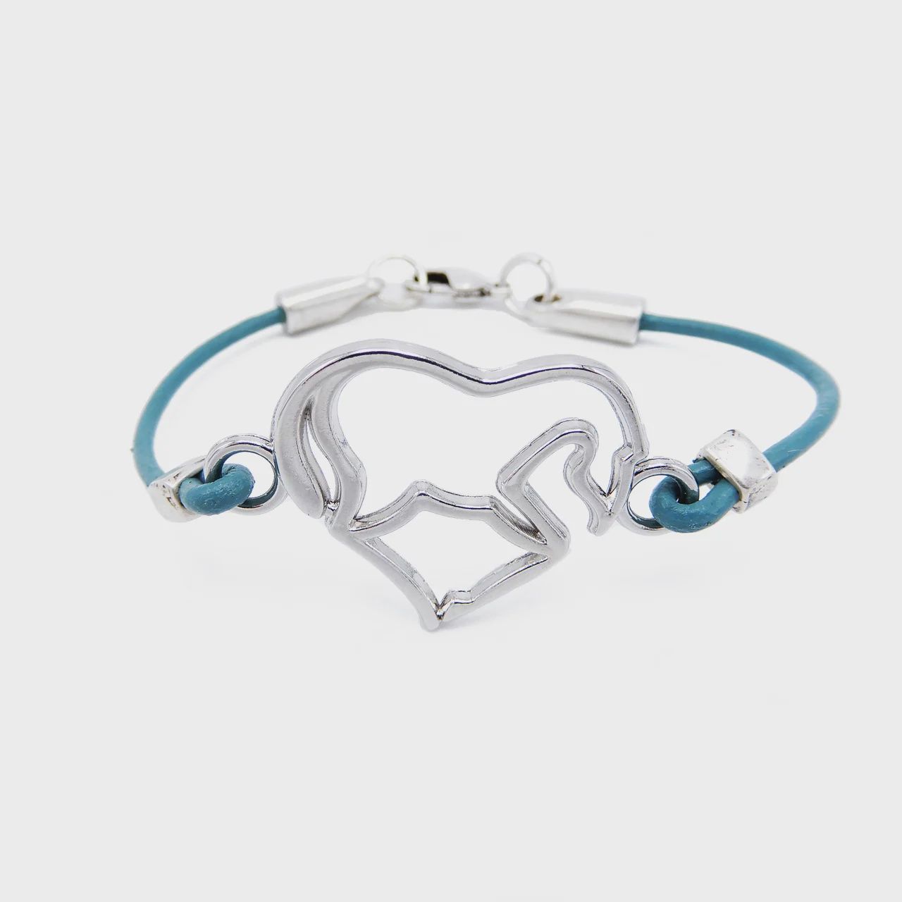 Heart Horse Skinny Braclet by Lilo