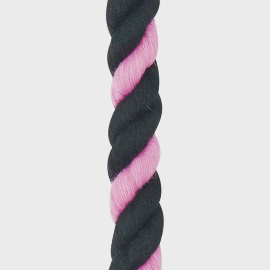 Soft Touch Lead Rope with Brass Snap by Ovation, Color: Pink/Black
