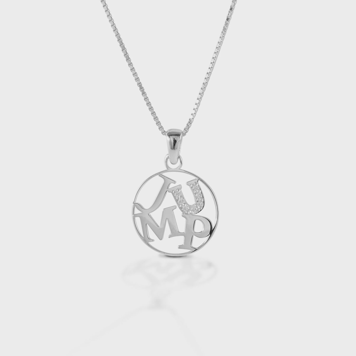 Kelly Herd Jump Pendant Necklace