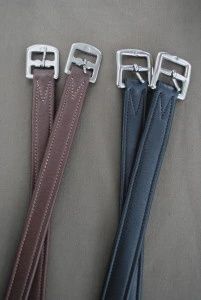 Nylon Lined Stirrup Leathers by Red Barn