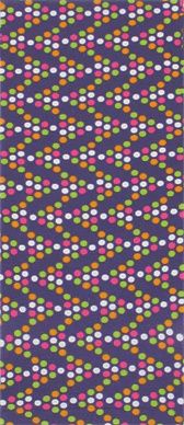 Zig Zag Dot Tweener Knee Highs