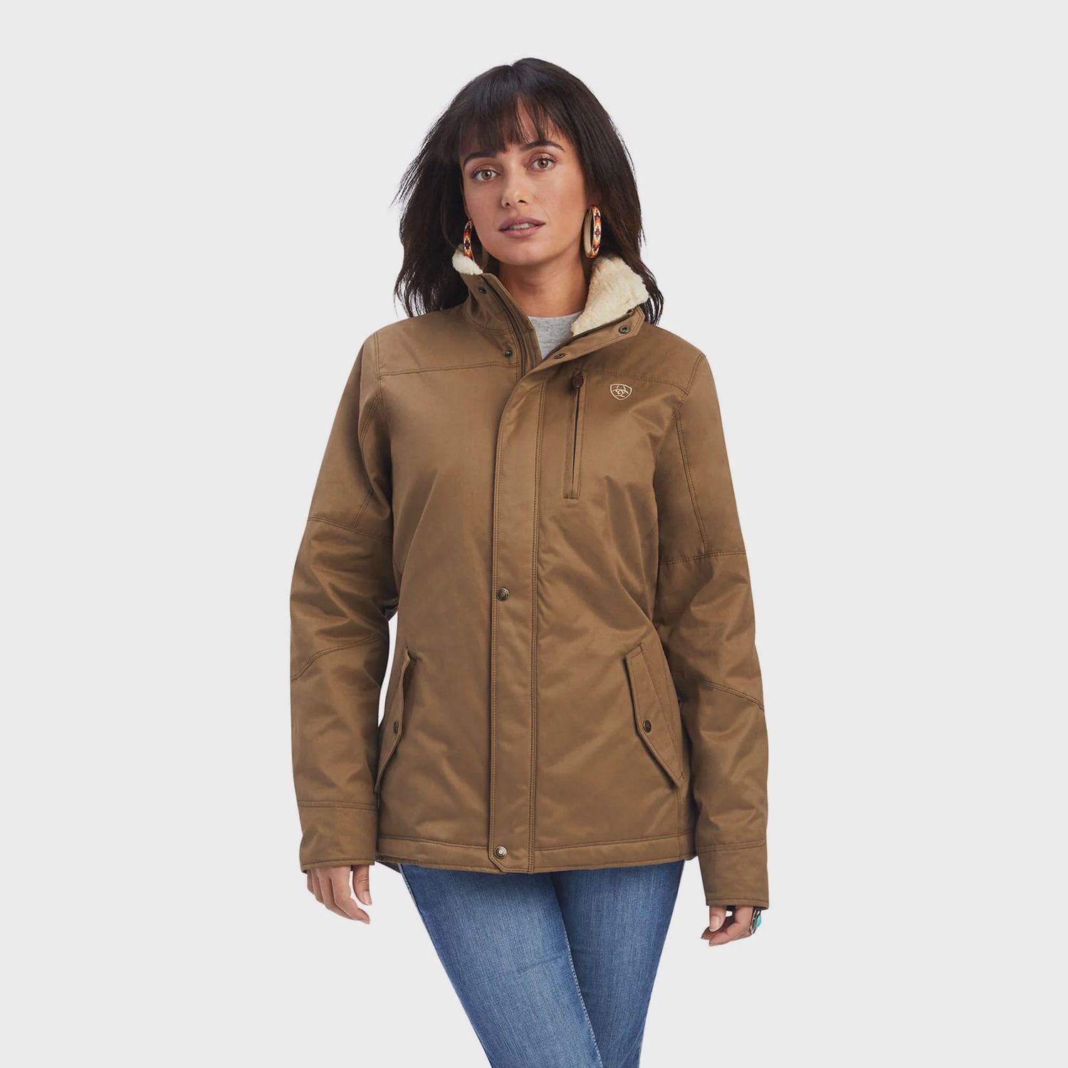 Wms Grizzly JKT, Color: Cub, Size: M