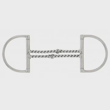Stainless Steel Double Twisted Wire Dee Bit by Centaur