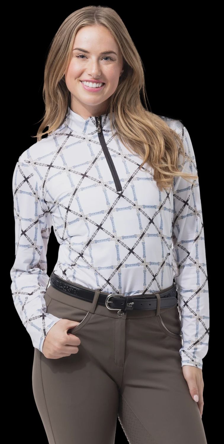 Solcool Print Mock Beltway Black