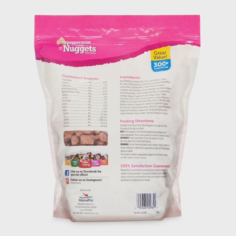 Bite Size Nuggets &amp; Wafers for Horses