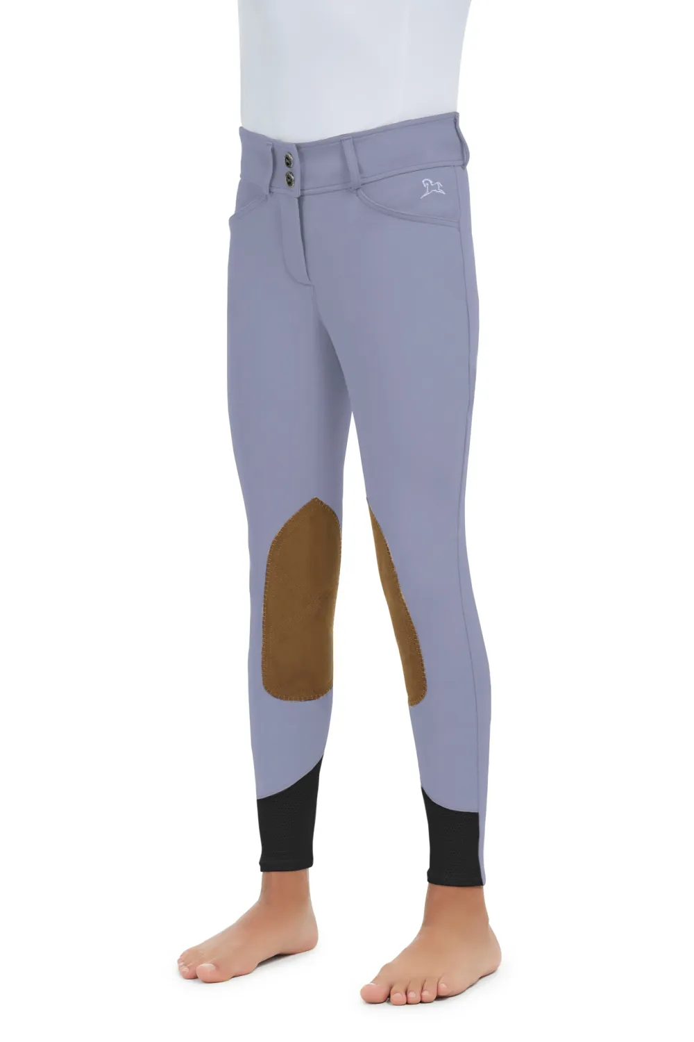 Avery Girl's Breech by RJ Classics, Color: Blue Granite, Size: 8R