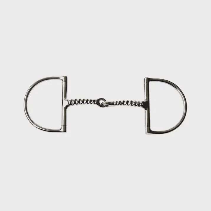 Hunter Dee Corkscrew Snaffle, Size: 5"