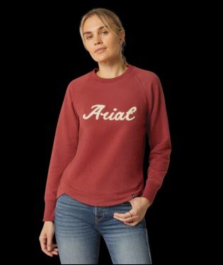 WMS Benicia Sweatshirt, Color: Burnt Russet, Size: S