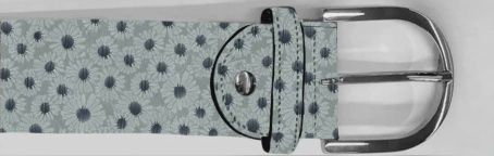 Patterned Belts, Color: Pulling Up Daisies, Size: S