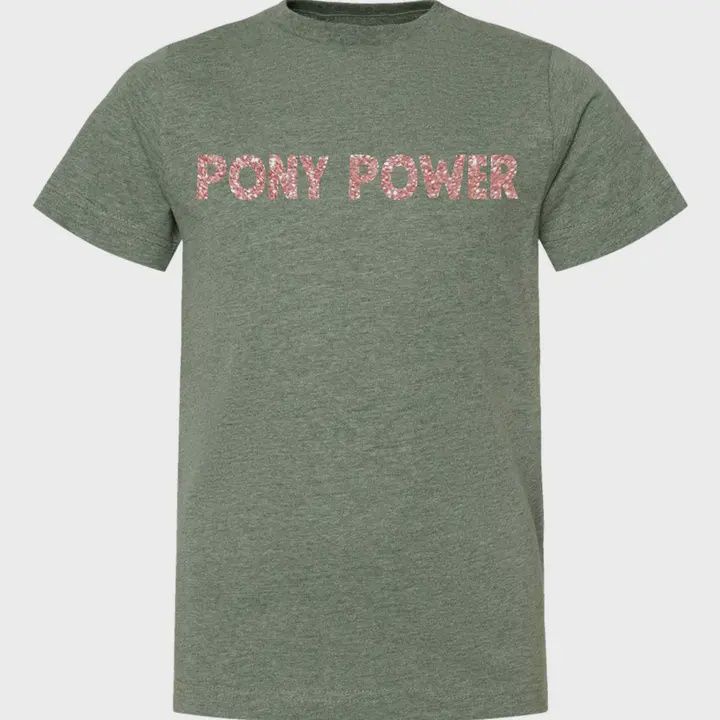 Pony Power SS Youth T Shirt