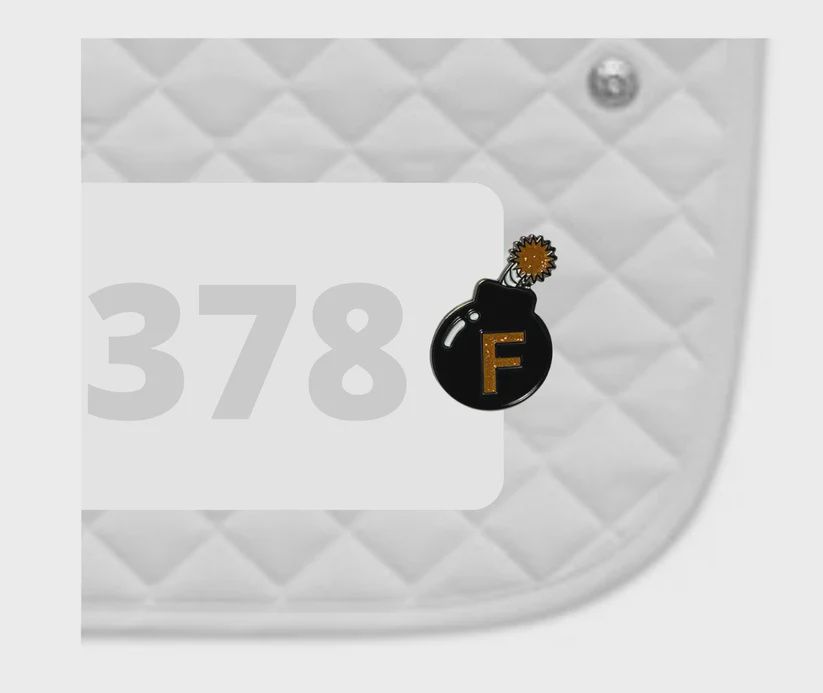Number Pin Charms