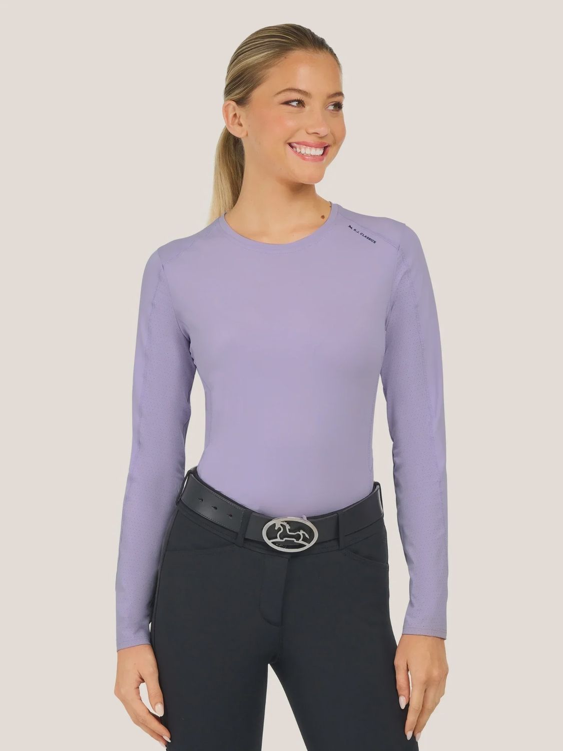 Jordyn LS Crew Neck Shirt