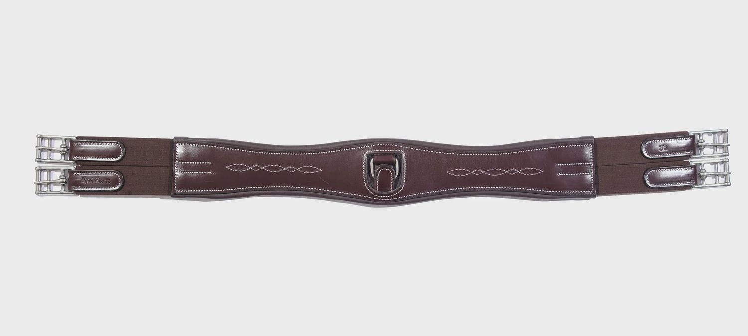 Pace Perfect Leather Hunter Girth by Red Barn