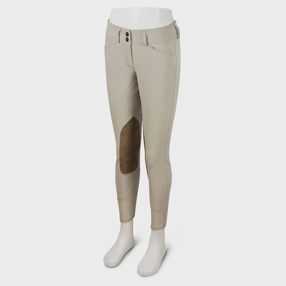 R.J. Classics Harrisburg Girl's Breech, Color: Tan, Size: 12R