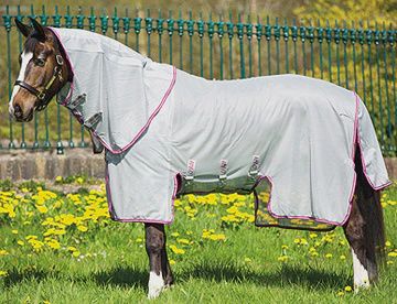 Amigo Bug Buster Flysheet by Horseware, Color: Purple/Silver, Size: 69