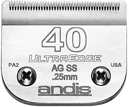 Andis UltraEdge Replacement Clipper Blade, Size: #40 - Ceramic Edge