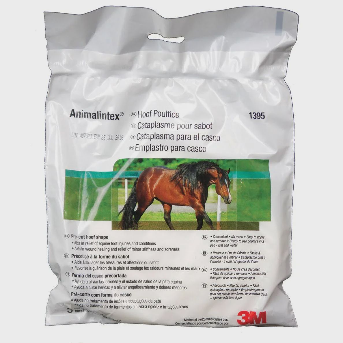 Animalintex Poultice by 3M, Size: Hoof 3 pack