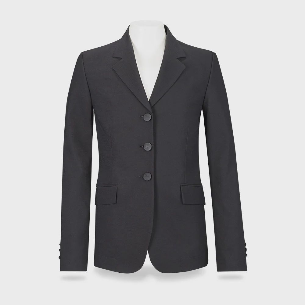 Hailey II Girl's Show Coat by RJ Classics, Color: Black, Size: 2R