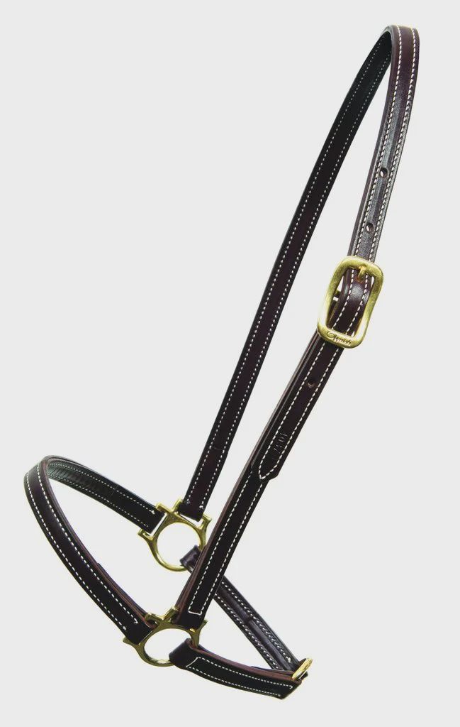 Walsh Leather Grooming Halter, Color: Havanna, Size: Cob