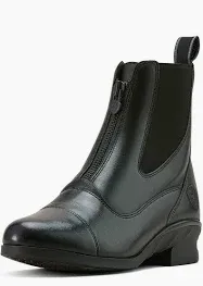 WMS Ariat Heritage Zip Paddock Boot, Color: black, Size: 5.5