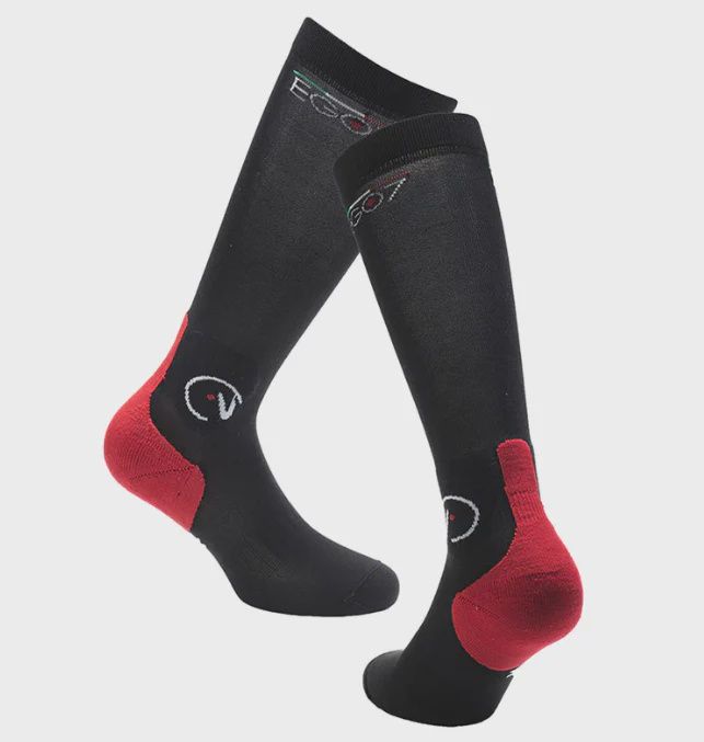 Ego 7 Horse Riding Socks, Color: Black, Size: S