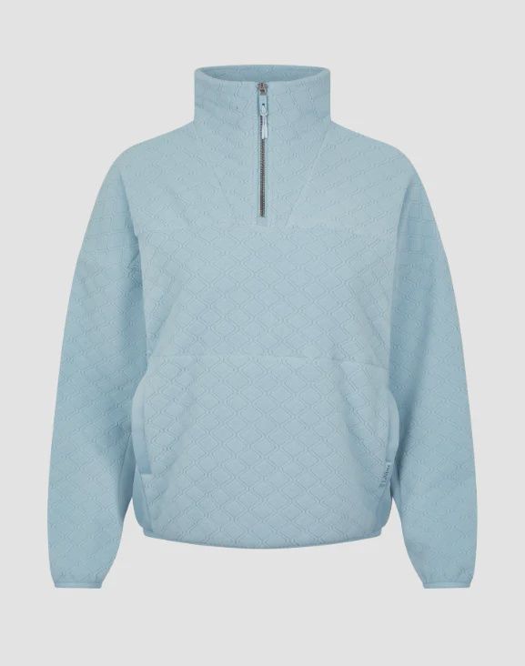 LeMieux Dana 1/4 Zip Fleece, Color: Glacier, Size: XS