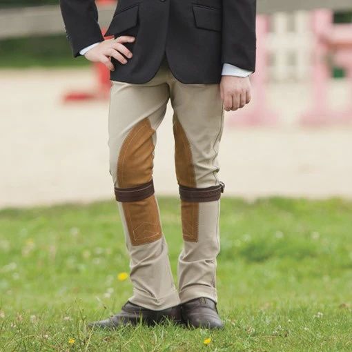 Girl's Trophy Hunter FZ Jodphur by Tailored Sportsman, Color: Tan, Size: 10L