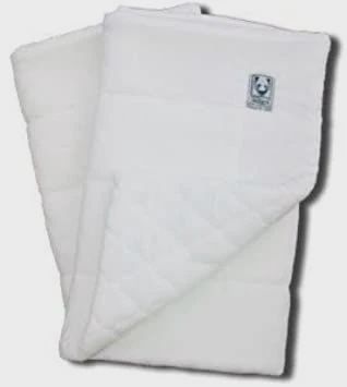 Wilkers combo quilted LW4 wraps, Color: White, Size: 10"