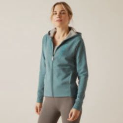 WMS Team Logo Full Zip Hoodie, Color: North Atlantic, Size: XS