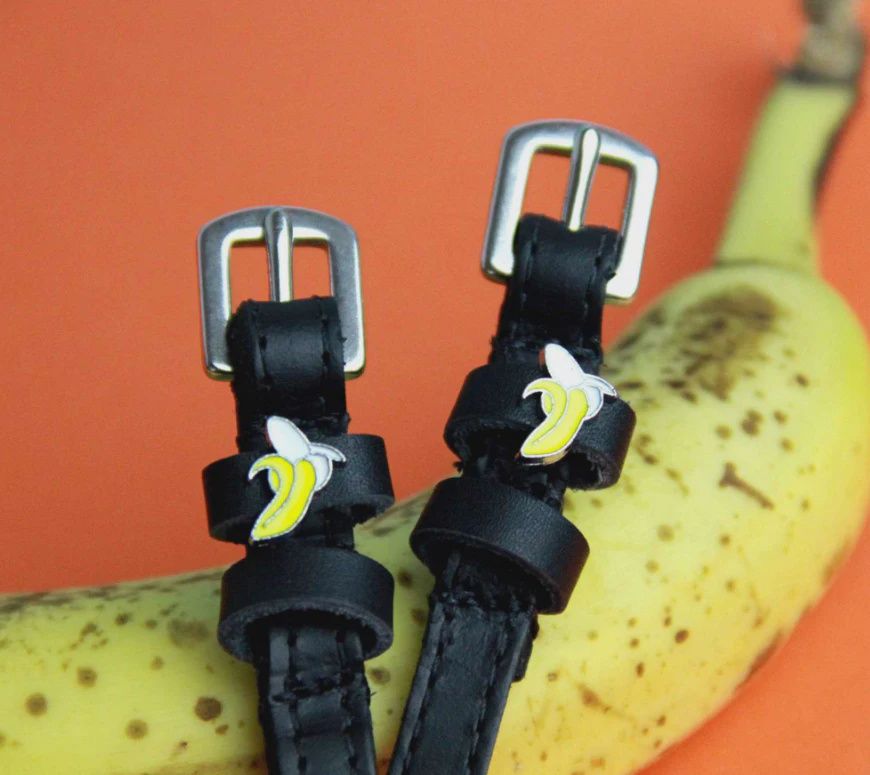 ManeJane Spur Straps, Style: Banana