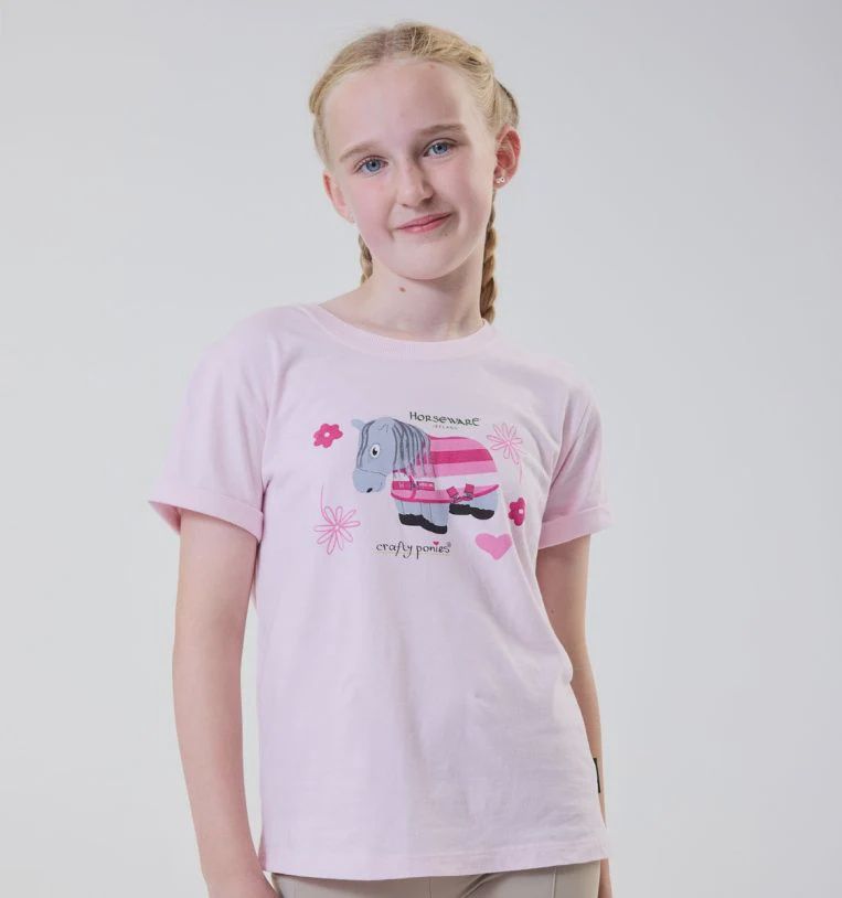 Crafty Pony Tshirt, Size: 8-Jul