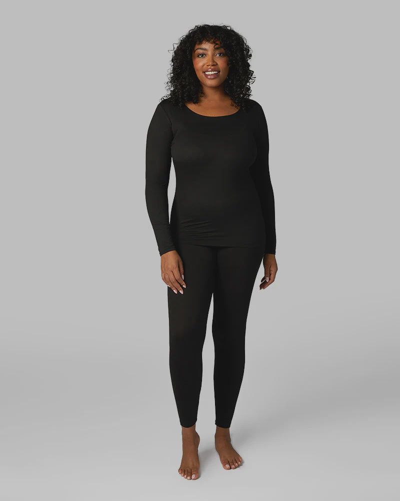 WMS Lightweight Baselayer Legging, Color: Black, Size: M