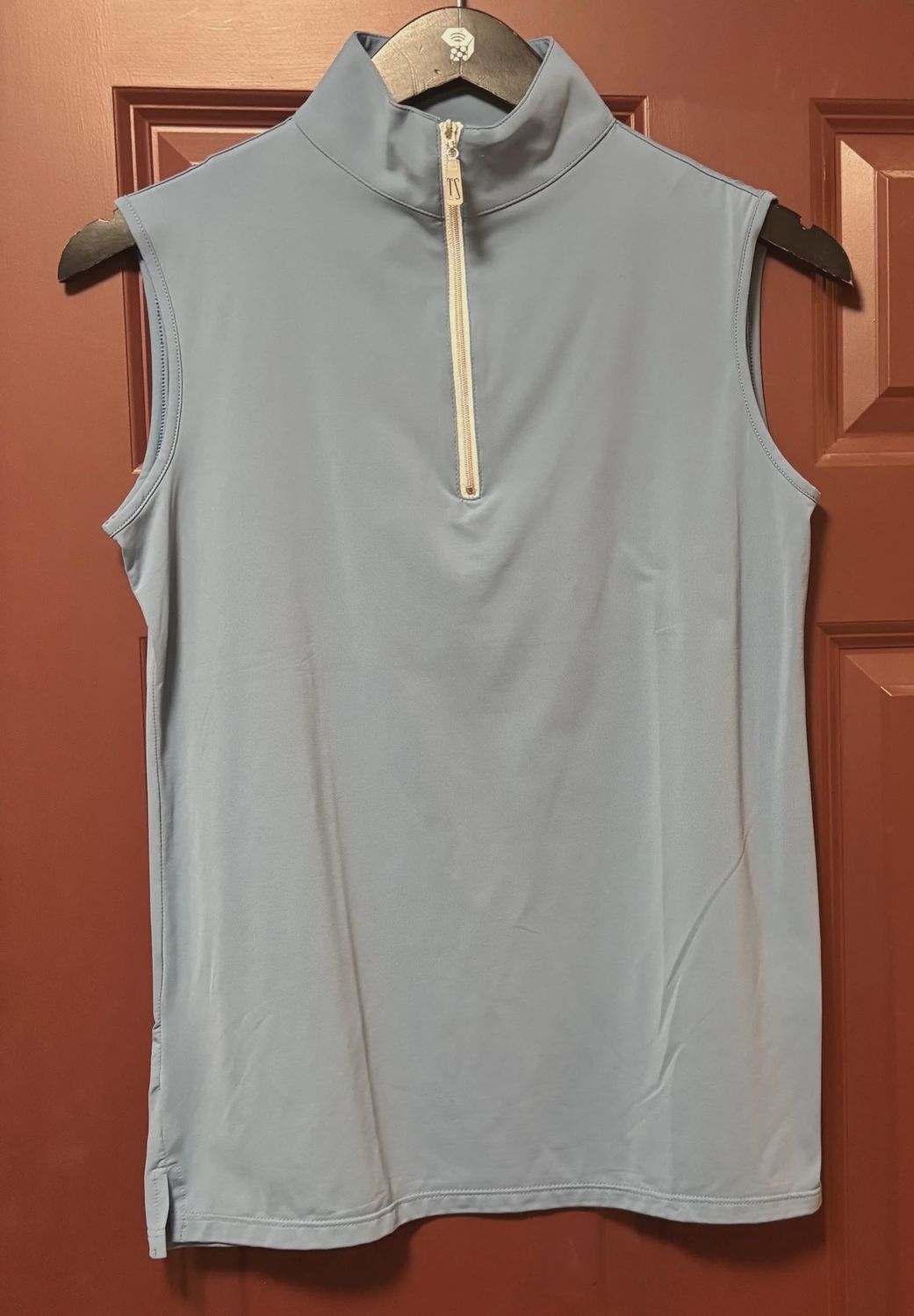 The Tailored Sportsman ICEFIL Sleeveless, Color: Blule Heaven/Silver, Size: XXS