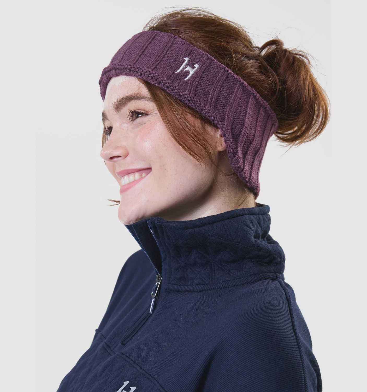 Horseware Swift Knitted Headband, Color: celestial-purple