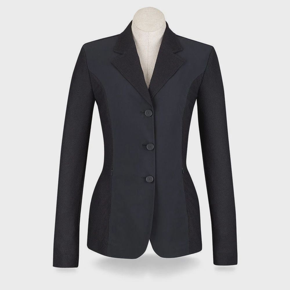 RJ Classics Harmony Mesh Show Coat, Color: Black, Size: 00S
